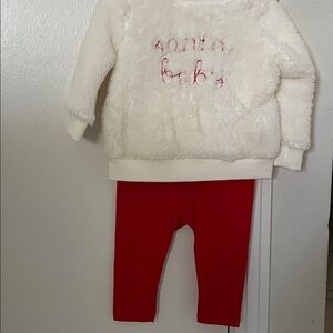 NWT baby girl Christmas outfit!
